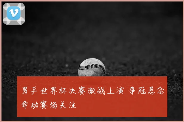 男乒世界杯决赛激战上演 争冠悬念牵动赛场关注